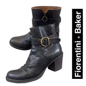 Fiorentini + Baker  "Eli" or "Eternity"  Leather Ankle Boots